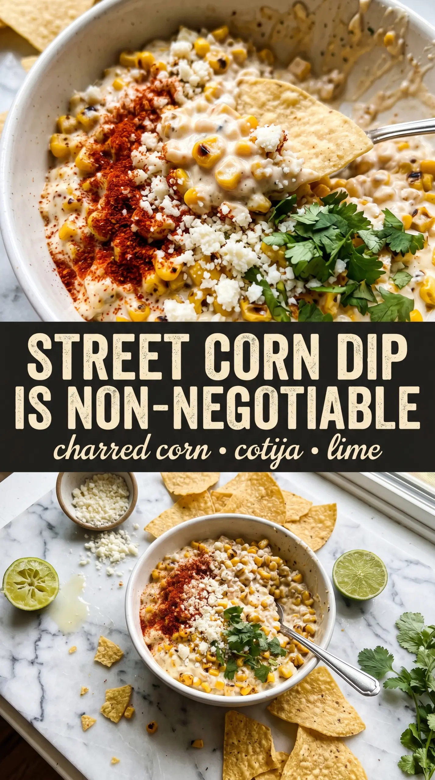Street Corn Dip smoky creamy corn