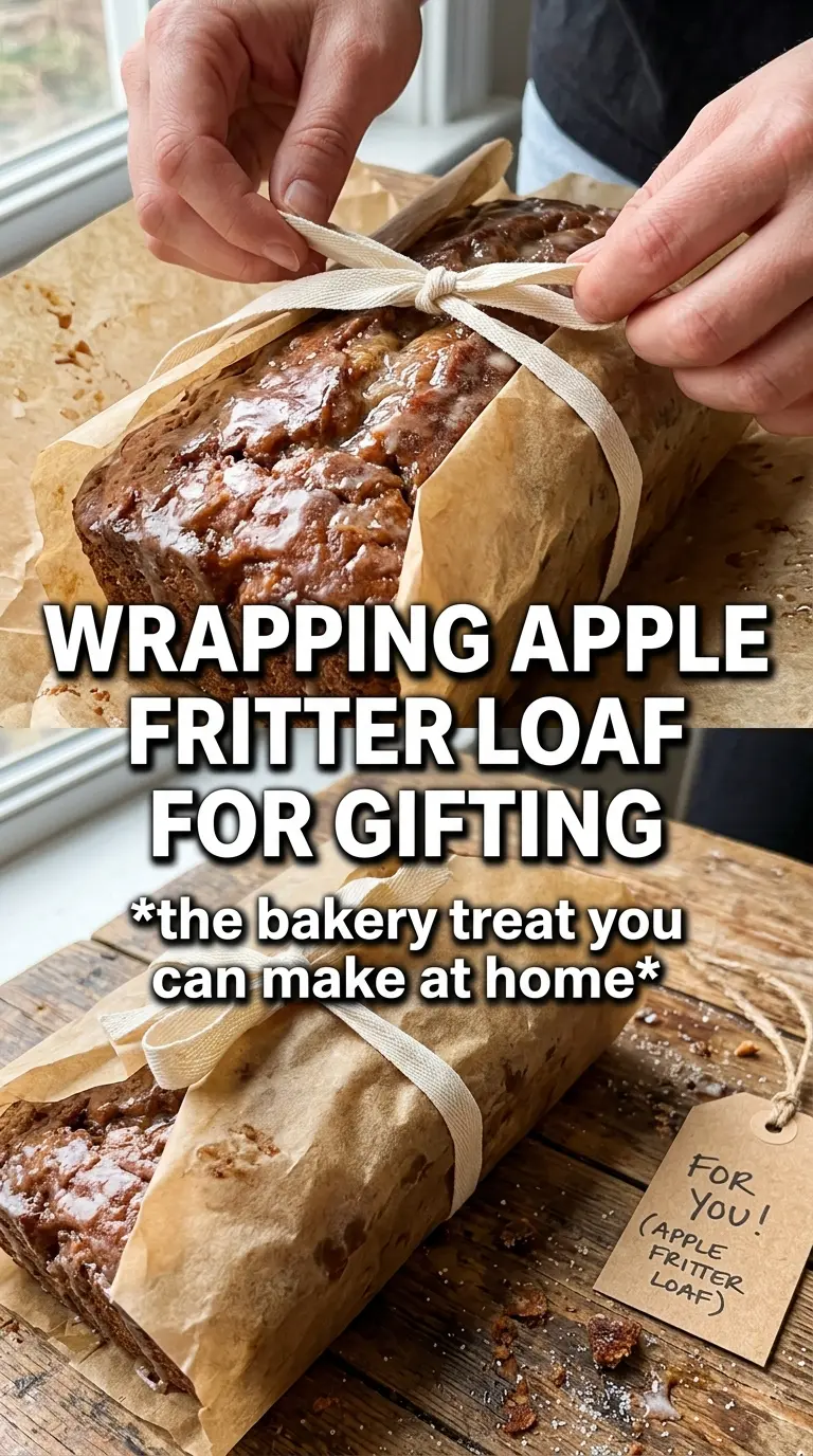 Amish Apple Fritter Bread, cinnamon-sugar glaze, tender crumb