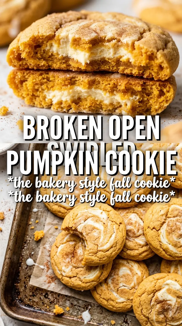 Pumpkin Cheesecake Cookies pumpkin spice cream cheese